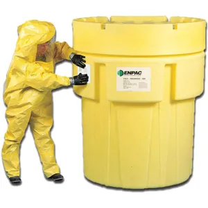 ENPAC 1051-YE Salvage Drum, 600 Gallon Spill Capacity, Yellow | AH3CKW 31DM29