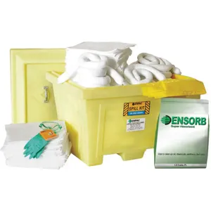 ENPAC 1347-YE Spill Kit, 95 Gallon Absorption Capacity, Universal | AJ2JHJ 6FJG7