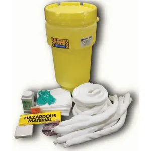 ENPAC 1352-YELS Spill Kit, 31 Gallon Capacity, Oil Only, Wheeled Can | AD2YJU 3WMN5