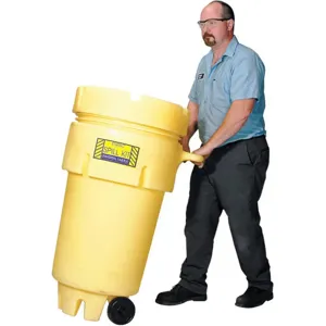 ENPAC 1359-YE-SD Spill Kit, Wheeled, 16 Gallon Absorption Capacity, Universal | AD9JYK 4TAJ7