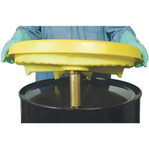 ENPAC 3004-YE-SF Safety Funnel, Injection Molded, 26 Inch Diameter | AG2BKQ 31DM12