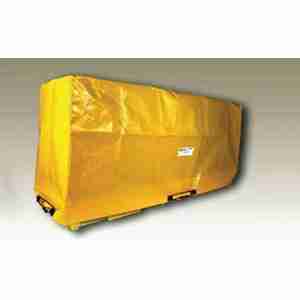 ENPAC 5102-TARP Tarp Cover, 100 Inch Length, 31 Inch Width, 43 Inch Height, PVC, Yellow | AG2BLE 31DM71