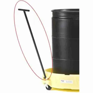 ENPAC 5206-BK Drum Spill Platform Cart Handle, Black | AG2BFZ 31DM53