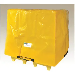 ENPAC 5400-TARP Tarp Cover, 57 Inch Length, 57 Inch Width, 44 Inch Height, PVC, Yellow | AG2BLG 31DM73