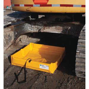 ENPAC 5644-YE-F Spill Containment Berm, 60 Gallon, Yellow | AH3CKJ 31DL79
