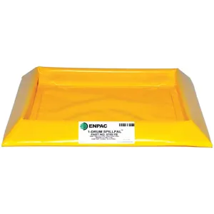 ENPAC 5750-YE Drum Spill Containment Pallet, 1 Drum | AD9JYP 4TAL2