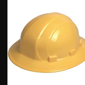 ERB SAFETY 19912 Hard Hat Full Brim Yellow 6-pt.ratchet | AD4GTZ 41N883