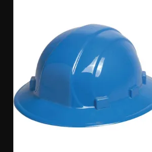 ERB SAFETY 19506 Hard Hat Full Brim Blue 6-pt.slide-lock | AD4GUY 41N908