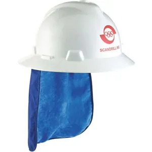 ERGODYNE 6717CT Hard Hat Neck Shade Evaporative Cooling | AH9NEZ 40LL36