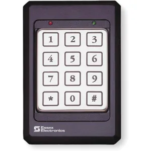 ESSEX SKE-34K Control Keypad Stainless Steel Black 500 User | AC2CMC 2HNF2