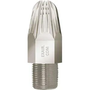 EXAIR 1113SS Nozzle 3-1/2 Inch Length 91scfm 3/4 Inch (M)NPT Stainless Steel | AH6XFX 36JP30