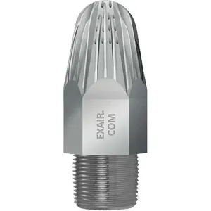 EXAIR 1115 Nozzle 4-3/16 Inch Length 135scfm 1 Inch (F)NPT Zinc/Aluminium | AH6XGA 36JP33