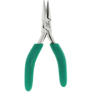 EXCELTA 2644D Chain Nose Plier 4-3/4 Inch Serrated | AH3KQC 32NF01