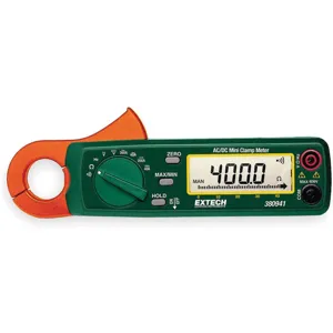 EXTECH 380941-NIST Clamp Meter 200a 400 Ohms | AF2CXG 6RGK0