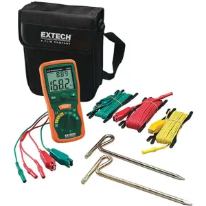 EXTECH 382252 Earth Ground Tester Kit 820 Hz | AF6DHR 9XKP5