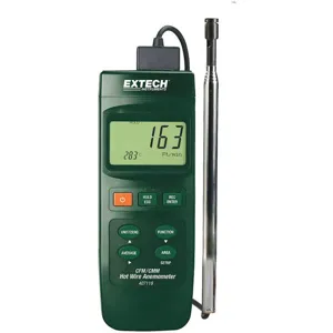 EXTECH 407119-NIST Heavy Duty Anemometer Hot Wire Nist | AE3UUZ 5GCD3