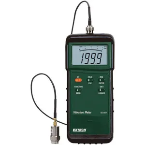 EXTECH 407860-NIST Heavy Duty Vibration Meter With Nist Certificate | AF2CXH 6RGK2