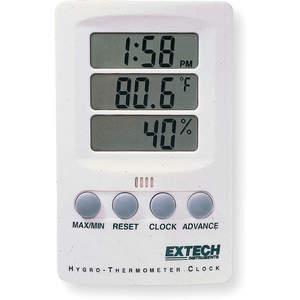 EXTECH 445702 Clock Digital Hygrometer 14 To 140 F | AD3HGK 3ZH92