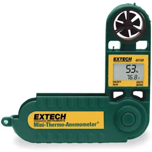 EXTECH 45158 Anemometer Thermo | AB3DDH 1RK12