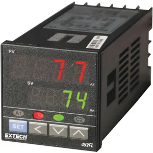 EXTECH 48VFL11 Temperature Pid Controller 1/16 Din 5a | AA6YHJ 15E599