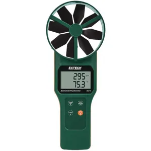 EXTECH AN310-NIST Anemometer with Humidity 40 to 5900 fpm | AG9RNY 21YE22