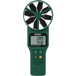 EXTECH AN310 Hygro Thermo Anemometer Large Vane | AD4RJA 43Y055