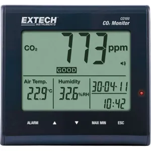 EXTECH CO100 Air Quality Carbon Dioxide Monitor | AB6HXF 21RV54