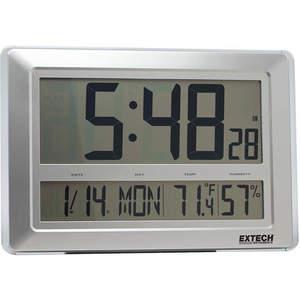 EXTECH CTH10 Clock Digital Hygrometer 23 To 122 F | AC2CRN 2HPF5