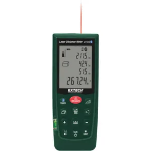 EXTECH DT500 Laser Distance Meter with Bluetooth | AH9LYG 40JZ50