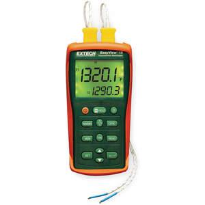 EXTECH EA15 Thermocouple Thermometer 2 Input | AD2YVU 3WU66