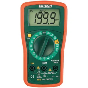 EXTECH MN35 Digital Multimeter 600v 200 Mohms | AD2AFU 3LXX9