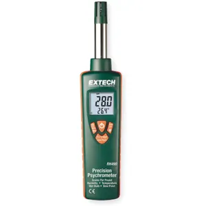 EXTECH RH490-NIST Temp/humidity Meter 0 To 100 Relative Humidity Range | AB4PWD 1ZPV3