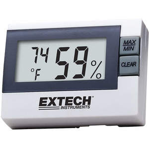 EXTECH RHM15 Digitales Hygrometer für den Innenbereich, LCD | AH3BCZ 30ZU96