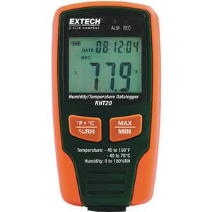 EXTECH RHT20 Temperature and RH Datalogger, -40 to 158 Deg F | AD7AAW 4CWR7