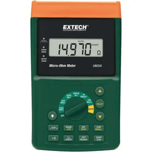 EXTECH UM200 Micro Ohm Meter 60m Ohms-6000 Ohms | AA6GHZ 13X131