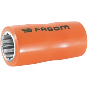 FACOM FM-J.10AVSE Insulated Socket 3/8 Drive 10mm 12 Point Standard | AC6AAL 32H762