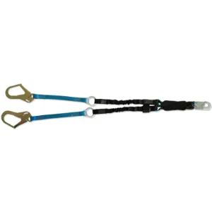 FALLSTOP CAY226H/R Lanyard 2 Leg Polyester Blue/black | AA8PZN 19L004