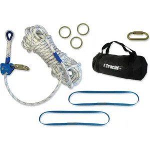 FALLSTOP H66500 Horizontal Lifeline Temporary 60 Feet Length | AA8QAB 19L017