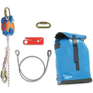 FALLSTOP KT7600/TK Rescue System 600 Feet 310 Lb. Kernmantle | AA8QAH 19L025