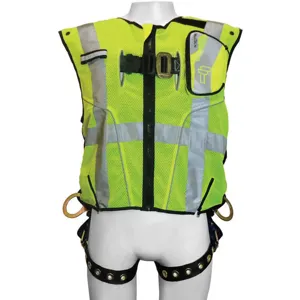 FALLTECH G7018SML Full Body Harness S/m 310 Lb. Lime | AA8NFR 19F352