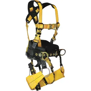 FALLTECH G7042M Tower Climb Full Body Harness 6d M | AF7CEQ 20UM62