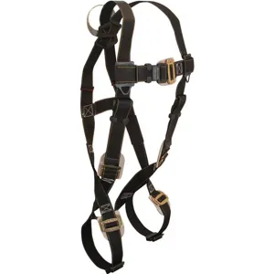 FALLTECH G7051 Full Body Harness Universal 425 Lb Black | AG6QZW 45J061