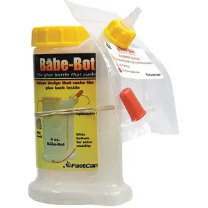 FAST CAP GB.BABEBOT Wood Glue Dispenser 4 Ounce Bottle Drip Less | AC9WNX 3KZP4