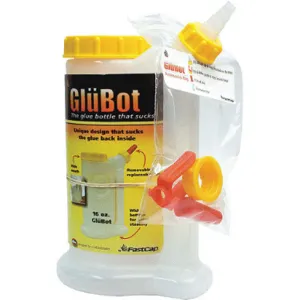 FAST CAP GB.GLUBOT Wood Glue Dispenser 16 Ounce Bottle Drip Less | AC9WNY 3KZP6