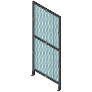 FAZTEK 22131 Safety Guarding Panel 36 Inch Width x 84 Inch Height | AH6ERK 35YL93