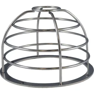 FEDERAL SIGNAL DGXC-SB Dome Guard Black 8-53/64 Inch Width x 9-7/64 Inch Height | AH9LZF 40JZ79