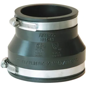 FERNCO P1056-43 Flexible Coupling 4 Inch Length 4 x 3 Inch | AD9BDV 4P010