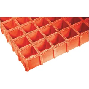 FIBERGRATE 878886 Fiberglass Grating 120 x 36 Inch Orange | AA7XYR 16U491