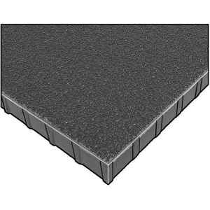 FIBERGRATE 879090 Grating Covered 1 5/8 Inch Th Square 4 x 4 Feet Gry | AD6UWH 4ATW1