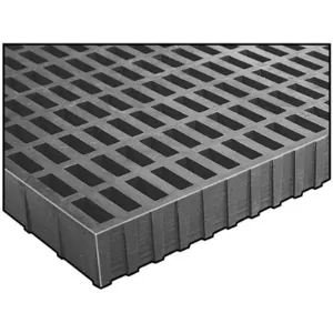 FIBERGRATE 879100 Grating High Load 1 1/2 Inch D 6 x 4 Feet Rec | AD6UWJ 4ATW2